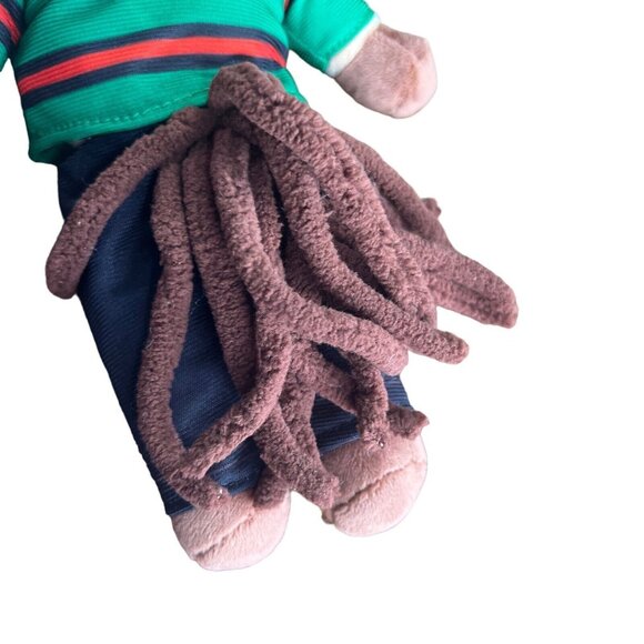 The Black Unicorn Doll Plush Dreds Boy Green Shirt Stuffed Animal - Picture 6 of 10